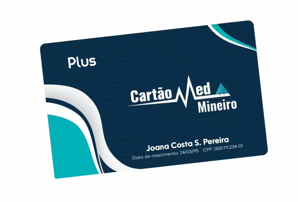 Modelo Cartão med mineiro